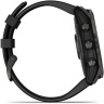Часы GARMIN FENIX 7X SAPPHIRE SOLAR CARBON GRAY DLC TITANIUM WITH BLACK BAND 11153