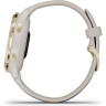 Часы GARMIN VENU 2S LIGHT GOLD STAINLESS STEEL BEZEL WITH LIGHT SAND CASE AND SILICONE BAND 010-02429-11